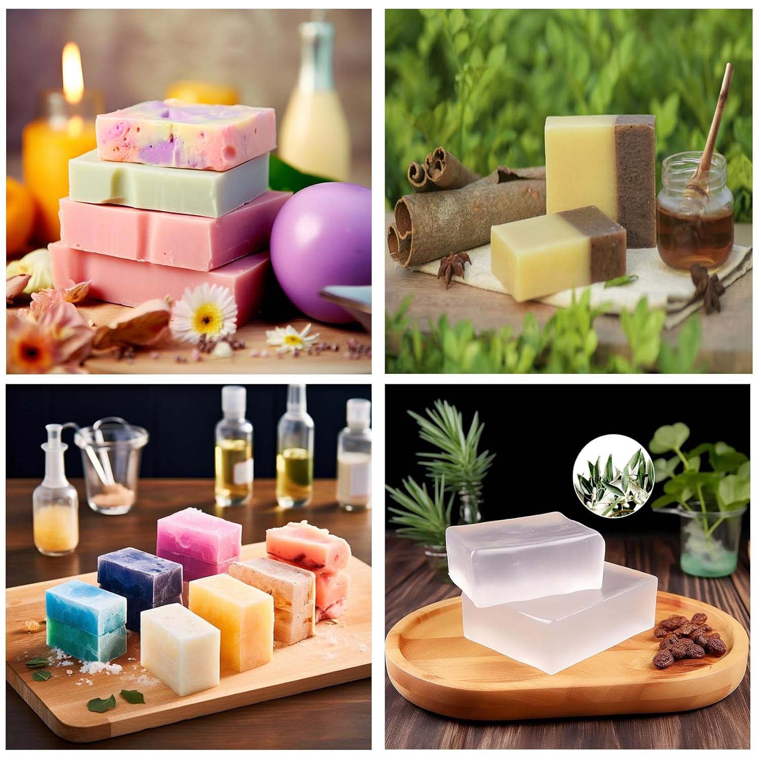 250 г прозрачной мыльной основ – обзор и цена Soap Making Kit Organic